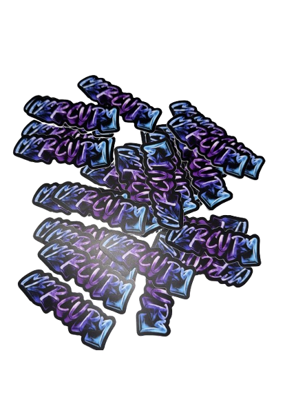 Galaxy Blue x Purple Exclusive Sticker [Included In-Game Reward]