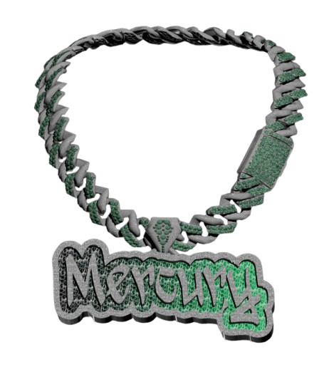 Exclusive Emerald Mercury Chain [In-Game Reward]
