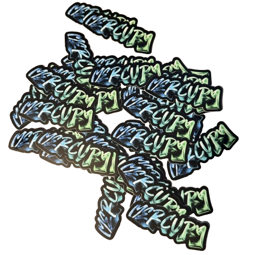 Exclusive Green/Blue Sticker [Included In-Game Reward]