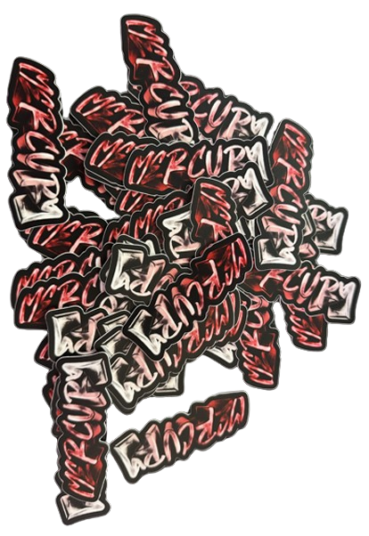 Exclusive Red n White Sticker [Included In-Game Reward]